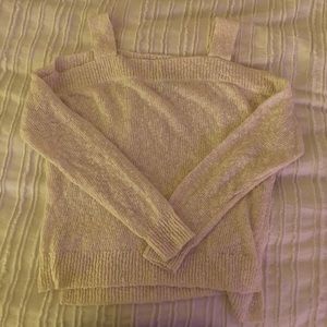Lucky brand cream tank top sweater